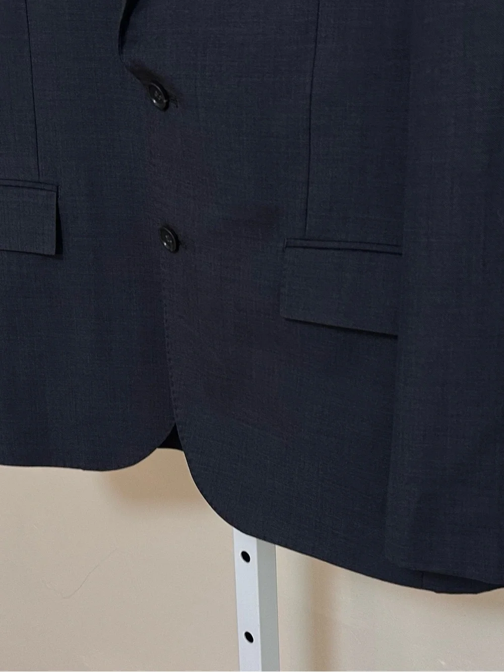 J.Crew Ludlow 42R Tollegno 1900 Italian Wool Blazer Sport Coat Charcoal Gray